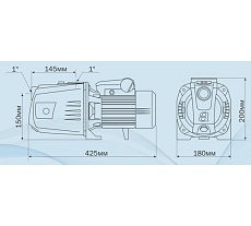 Насос AQUARIO Ajc-81B 2629