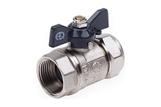 Шаровой кран для МП труб Aqualink вн 1/2x16 B бабочка 874
