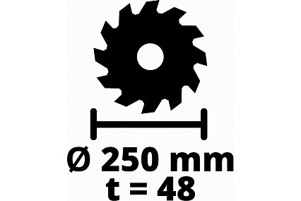 Торцовочная пила Einhell TC-SM 2534/1 Dual 4300395