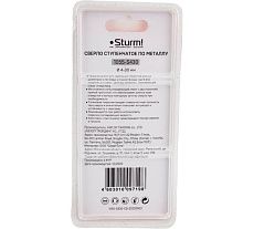 Сверло ступенчатое по металлу (4-30 мм; шаг 2 мм; HSS TIN) Sturm 1055-S430