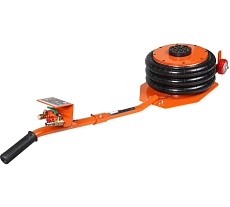 Пневматический подкатной домкрат Airline 5 т, 3 секции, длинная ручка (MIN - 150 мм, MAX - 400 мм) ABJF05