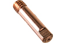 Наконечник сварочный прямой ICU0003-12 (10 шт; E-CU; M6х25 мм; 1.2 мм) Сварог 00000089928