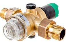 Клапан понижения давления на холодную воду Honeywell диапазон регулировки 1.5-6 атм D06F-3/4''A