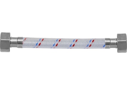 Гибкая подводка для воды ЦС ГИГАНТ 17 нейлон 3/4”Г х 3/4Г L-150 см, штука ГП002372