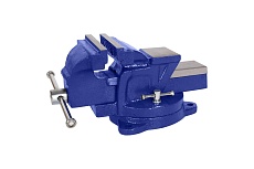 Слесарные поворотные тиски с наковальней Kraft 100 мм KT 705208