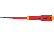 Диэлектрическая отвертка Felo SL 3,0х0,5, E-Slim Ergonic 41393090