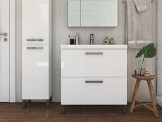 Тумба с раковиной Cersanit Melar 70 см