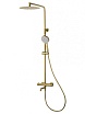 Душевая стойка Wonzon&Woghand Stick WW-88739903-BG термостат, брашированное золото