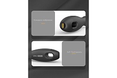 Шлицевая отвёртка Deli Home Series Black HT1105 SL5x100мм, Cr-V, Soft Touch рукоятка. подарочная упаковка, эксклюзивный дизайн 104604