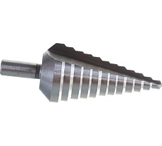 Сверло ступенчатое HSS 6-37х100 мм, 11 ступеней, хвостовик 10 мм Heller 22610