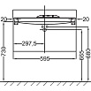 Тумба с раковиной Jacob Delafon Rythmik 60 см глубина 36 белый блестящий лак