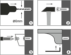 Крючок WasserKRAFT Kammel K-8323