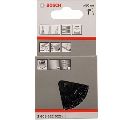 Щетка чашечная (50 мм; 6 мм) Bosch 2608622022