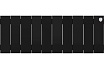 Радиатор Royal Thermo PianoForte 200 /Noir Sable - 10 секц. НС-1346001
