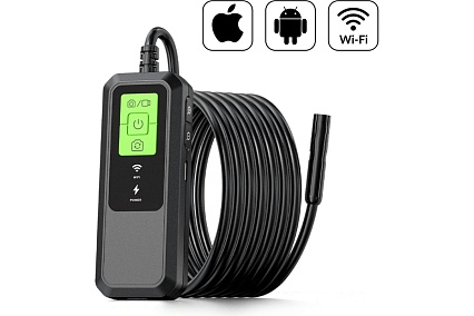 Видеоэндоскоп iCartool WIFI, 3.5Мп, 2560x1440, 3м, 7.9 мм зонд IC-V803
