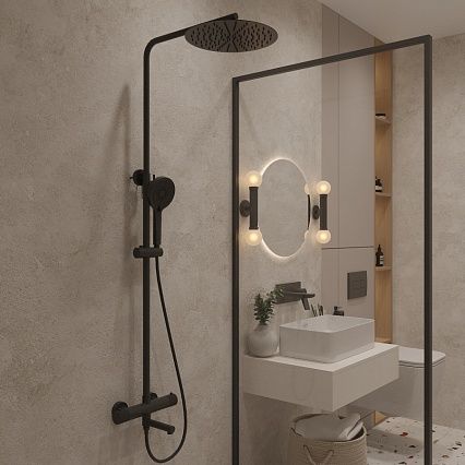 Душевая стойка Oliveeka Y-Line OL-739902 с термостатом