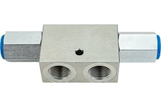 Гидрозамок TITAN LOCK двусторонний, 3/4&quot;, BP/BP, сталь, TLDHL3/4FF