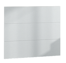 Фасад напольной тумбы Marka One Mix 60 см для 3 ящ, МДФ, дымчатое дерево