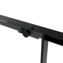 Душевой уголок Vincea Slim Soft VSR-1SS8013CLB 130x80 черный, стекло прозрачное