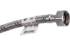 Подводка для смесителей СТМ сталь, 1/2xM10x30 см, штуцер CWFSS030