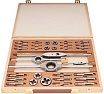 Набор метчиков и плашек Bucovice Tools BSW 1/8-1/2 115CrV3 34 предмета 311012
