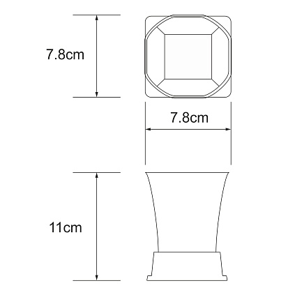 Набор аксессуаров для ванной комнаты WasserKRAFT Amper K-5400