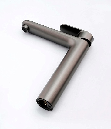 Смеситель для раковины Aquatek Ника AQ1804BGM оружейная сталь