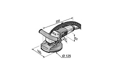 Шлифовальная машина для санационных работ Flex LDE 16-8 125 R, Turbo-Jet II 504963