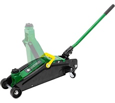 Подкатной гидравлический домкрат Rockforce 2т (h min 135мм, h max 390мм) RF-TR20003(56647)