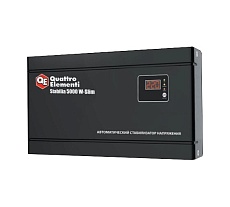 Настенный стабилизатор напряжения Quattro Elementi Stabilia 5000 W-Slim 640-544