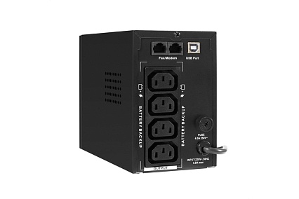Источник бесперебойного питания Exegate SpecialPro Smart LLB-500.LCD.AVR.4C13.USB 500VA 300W, LCD, AVR, 4*C13, USB, Black 294610