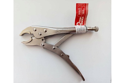 Зажимные клещи 180 мм Top Tools 32D450