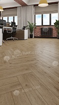 Ламинат Alpine Floor Herringbone 12 Pro Дуб Прованс 606x101x12 мм, LF106-7B