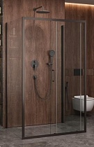 Душевой уголок Cezares MOLVENO-AH-12-140/90-C-GM-IV 140x90 прозрачный, оружейная сталь