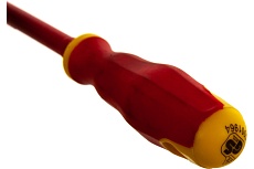 Изолированная отвертка CrV 1000V SL 5.5х125 мм FIT 55898
