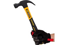 Столярный молоток-гвоздодёр с фибергласовой рукояткой Stayer Hercules 450 г 2026-450_z02