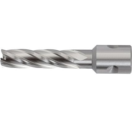 Сверло корончатое по металлу WOLFSTAR 14x55 мм, Р6М5К5, хв-к Universal/Weldon 19 мм cw00206