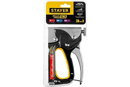 Стальной степлер Stayer HERCULES-53 тип 53, 300, 500, 31507