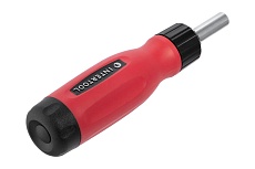 Реверсивная отвертка с комплектом насадок Intertool 12ед VT-1003