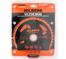 Диск пильный Hilberg Vezdehod 184х30 мм, 40Т, 7 град HV186