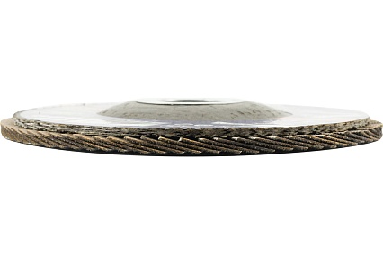 Круг лепестковый торцевой шлифовальный Forming ZF577 Zirconia 125х22 мм, P60 PROBOS 57764855
