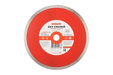 Диск алмазный отрезной сплошной (230x22.2 мм) Rexant 90-0115