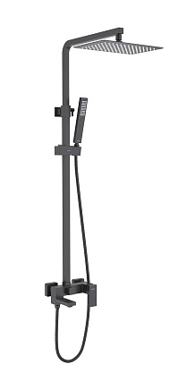 Душевая стойка Aquatek Либра AQ2640MB черный матовый