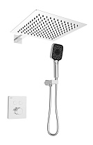 Душевой набор Black&White Gravity GH-9101-C термостат, хром