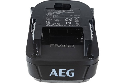 Аккумулятор L1820SHD (18 В; 2 Ач; Li-Ion) AEG 4935478858