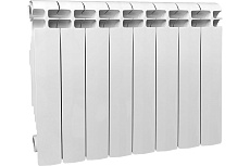 Радиатор алюминиевый Теплоприбор с межосевым расстоянием 350мм, 8 секций AR1-350/08