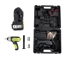 Автонабор Calviano autohelp 4 в 1, электрический автомобильный домкрат с гайковертом и насосом, в чемодане 2071011001001