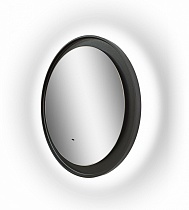 Зеркало Континент Planet Black LED 80x80 см с подсветкой ЗЛП684