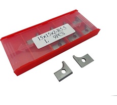 Нож профильный сменный квадратный FHONK 15x15x2-R5.5 HW L (упаковка 10шт) 15152R5.5L-10