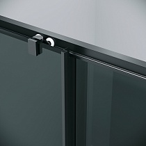Душевая дверь Grossman Cosmo 100x195 тонированное, черный матовый 100.K33.02.100.21.10